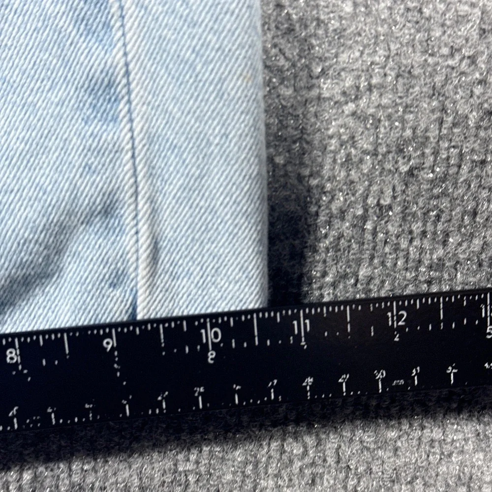 Levis Jeans Womens W30 Premium High‎ Loose Wide Leg Big E 90s style Cotton Hemp